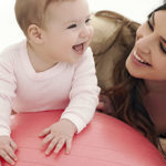 tummy time swiss ball